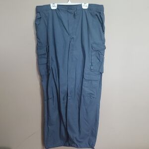My Style Women's Gray Cargo Pants Size 14